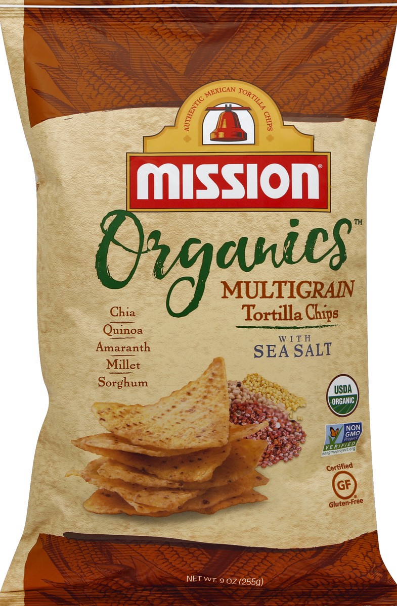 slide 1 of 6, Mission Tortilla Chips 9 oz, 9 oz