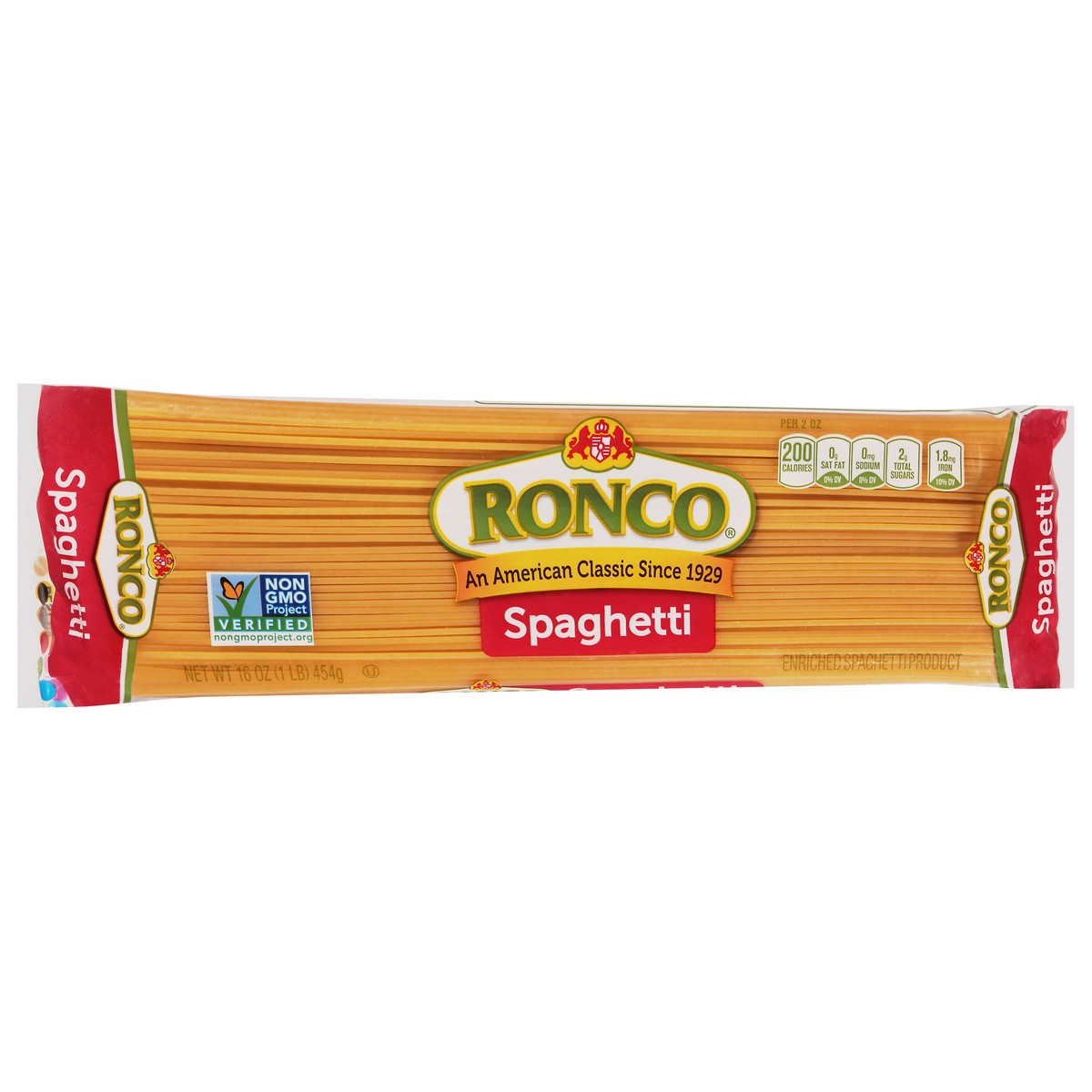 slide 3 of 14, Ronco Spaghetti, 16 oz