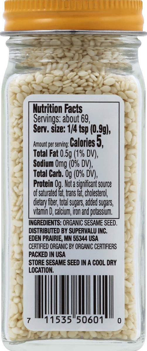 slide 3 of 8, Wild Harvest Organic Sesame Seed - 2.2 oz, 2.2 oz
