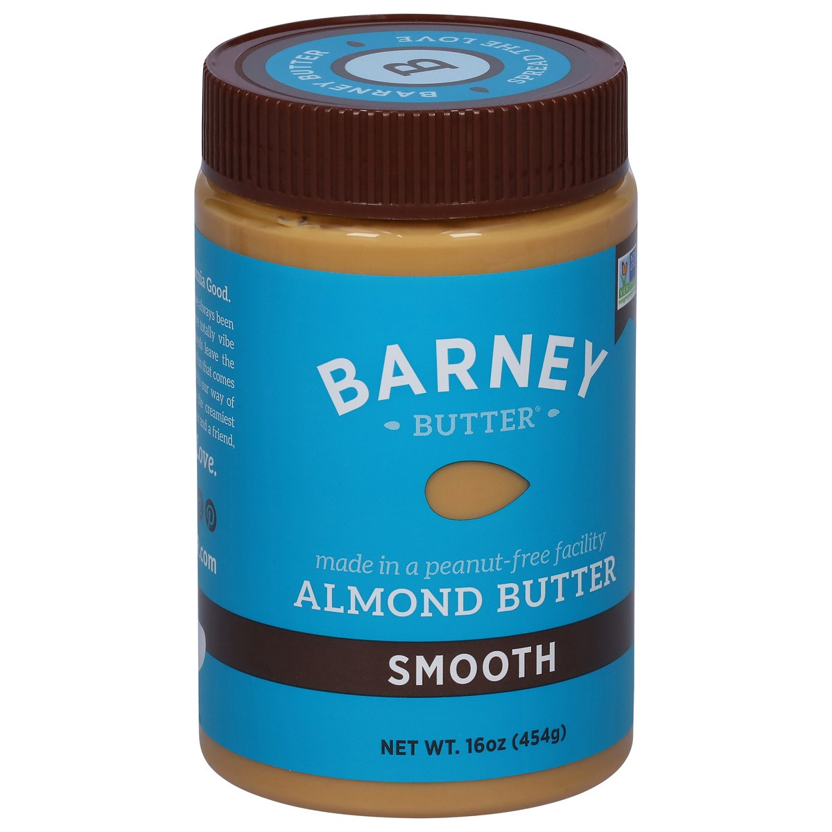 slide 9 of 9, Barney Butter Smooth Almond Butter, 16 oz