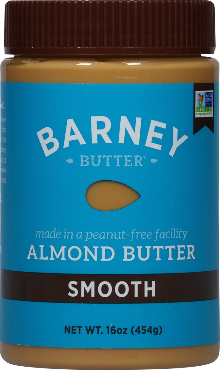 slide 5 of 9, Barney Butter Smooth Almond Butter, 16 oz
