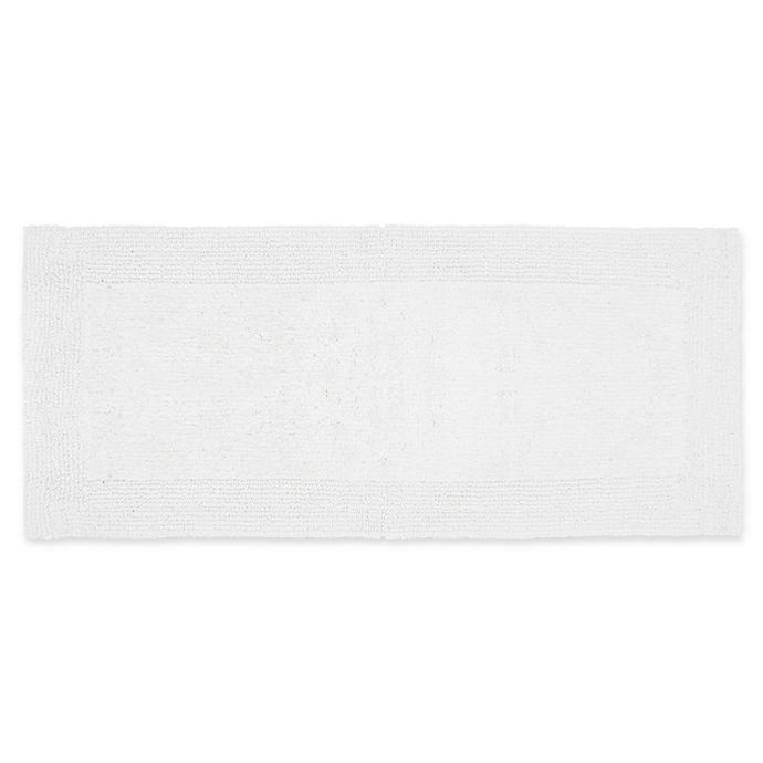 slide 1 of 1, Wamsutta Ultra Fine Reversible 24 x 60'' Bath Rug - White'', 1 ct