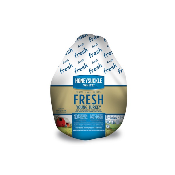 slide 1 of 1, Hsw Fresh Basted Turkey With Timer 16-20lb Honeysuckle, Fresh Basted Turkey With Timer, 16-20 Lbs, per lb