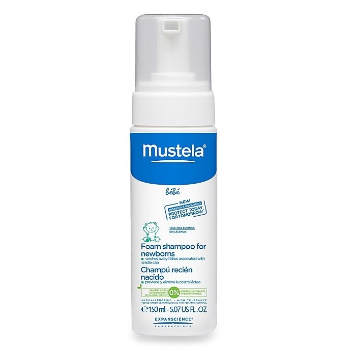 slide 1 of 1, Mustela Mustela Foam Shampoo For Newborns, 5 oz