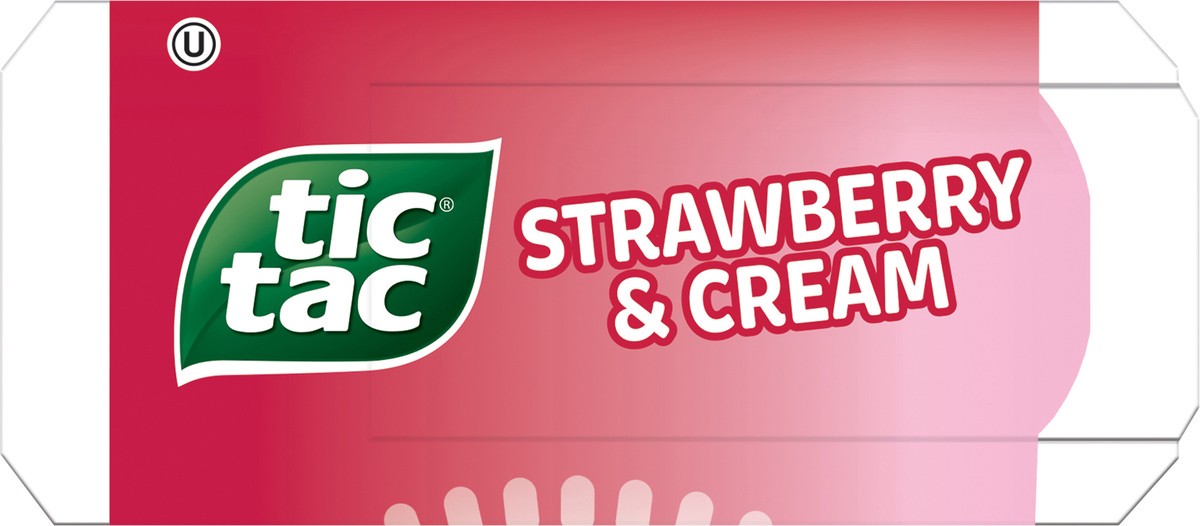 slide 4 of 12, Tic Tac Strawberry & Cream Mints 100 ea, 100 ct