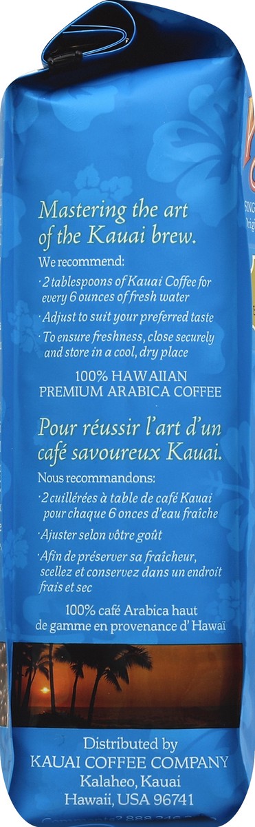 slide 3 of 4, Kauai Coffee Koloa Estate Dark Roast Whole Bean Coffee 10 oz. Bag, 10 oz