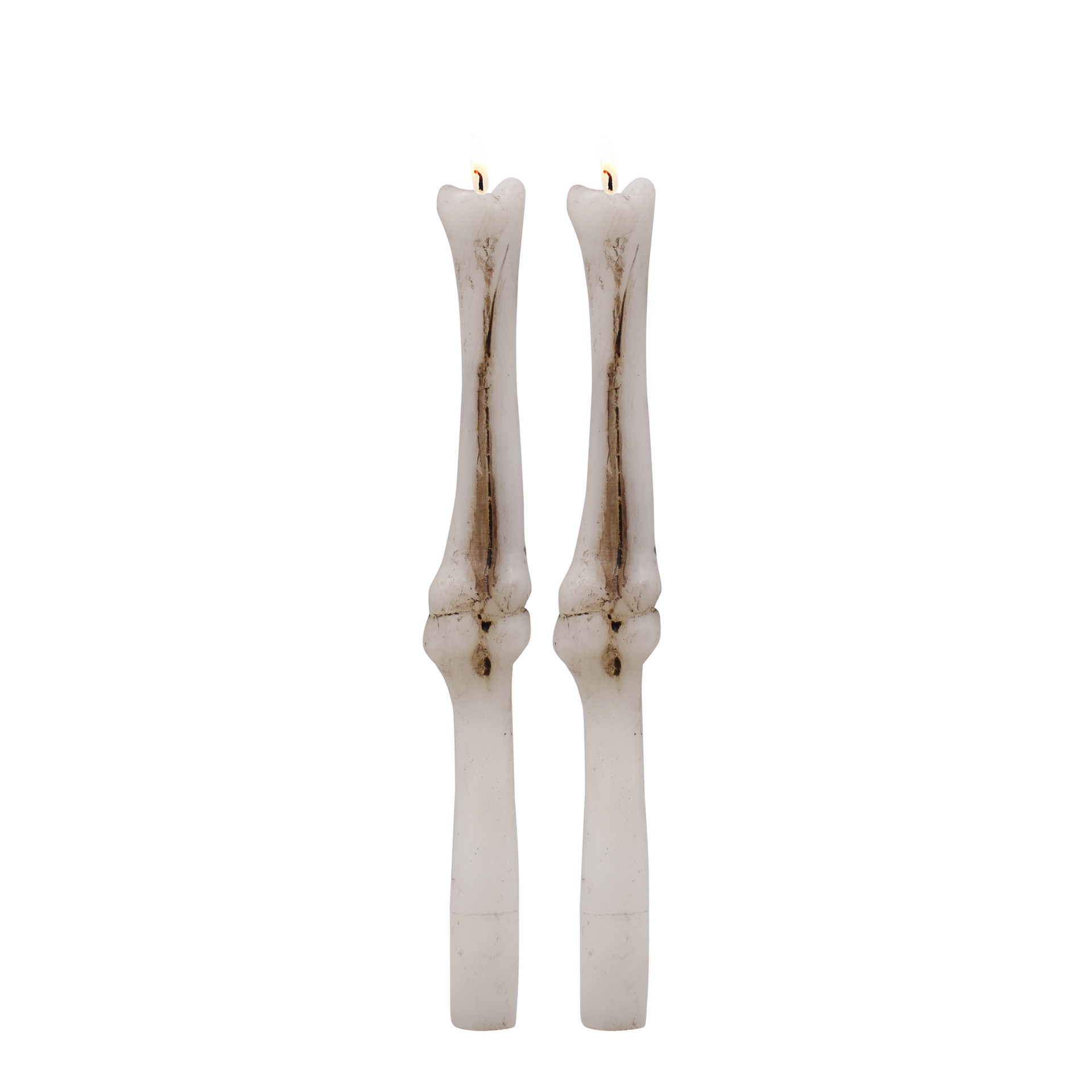 slide 3 of 3, 10" Bone Taper Candles, 2ct. By Ashland, 2 ct