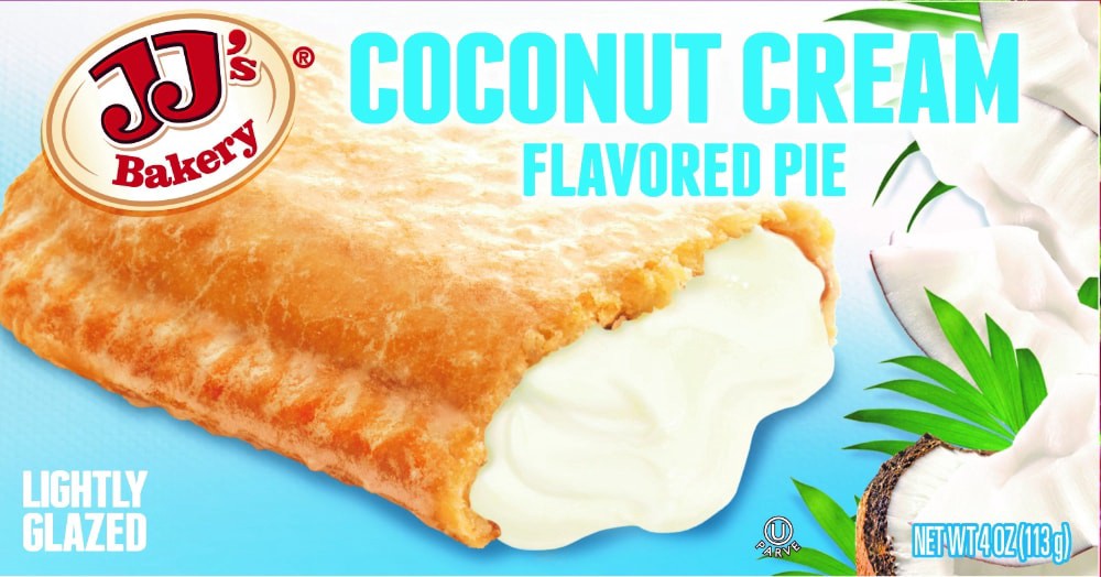 slide 1 of 1, JJ's Bakery Pies Coconut Cream Pie, 4 oz