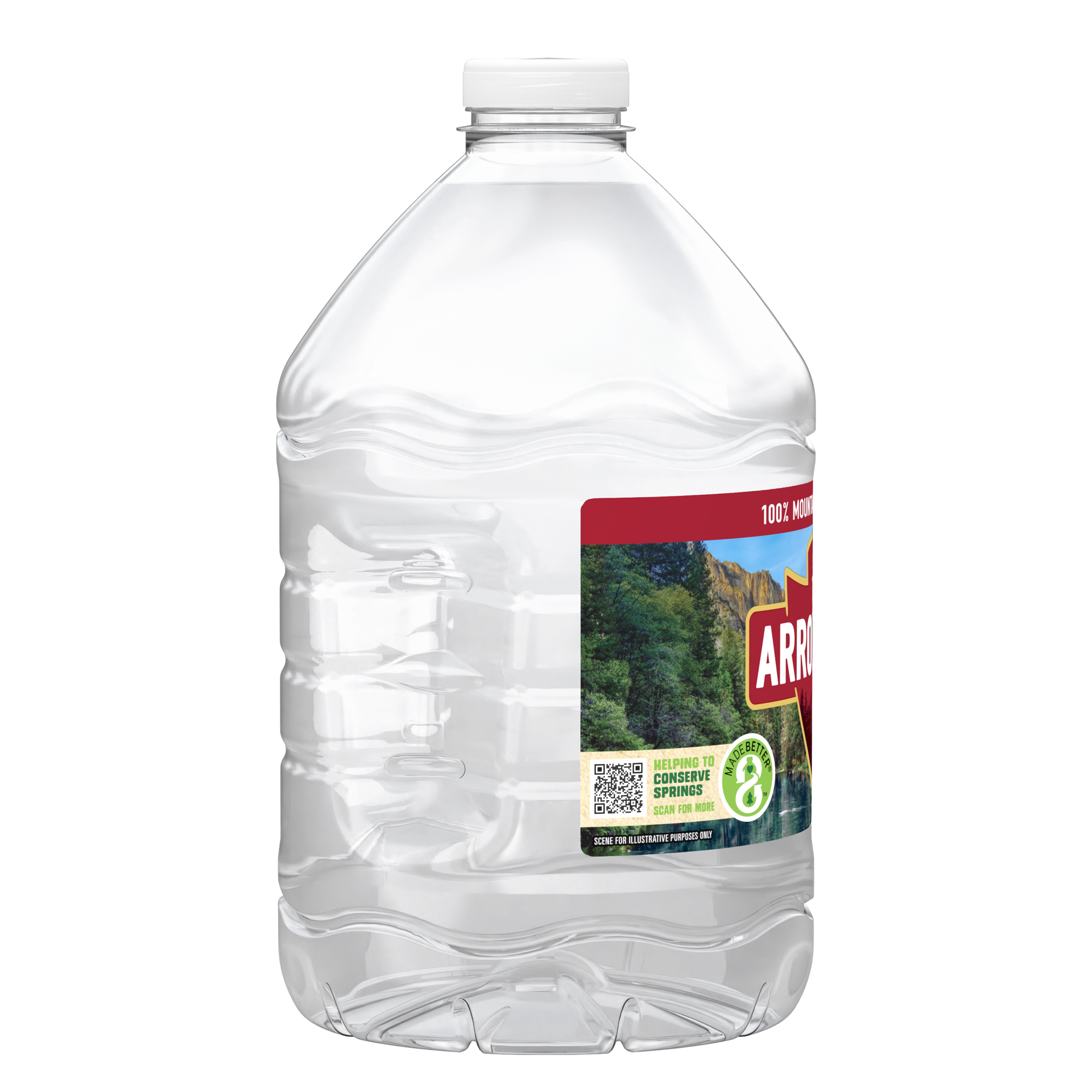 slide 3 of 4, Arrowhead 100% Mountain Spring Water Plastic Jug, 101.4 Oz, 101.4 oz