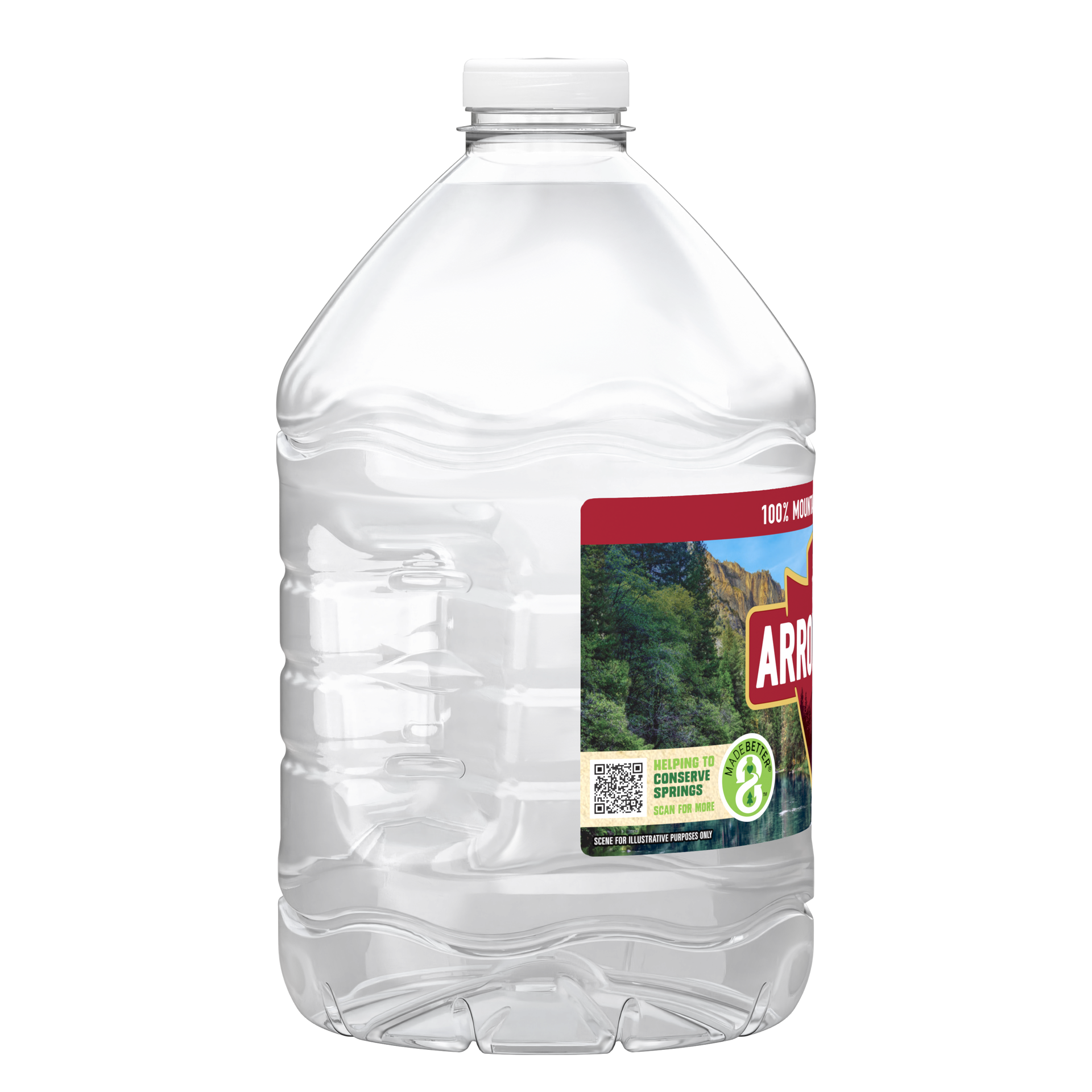 slide 2 of 4, Arrowhead 100% Mountain Spring Water Plastic Jug- 101.4 oz, 101.4 oz