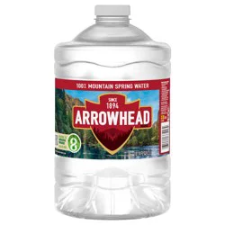 ARROWHEAD Brand 100% Mountain Spring Water, 101.4-ounce plastic jug