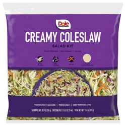Dole Creamy Coleslaw Classic Kit
