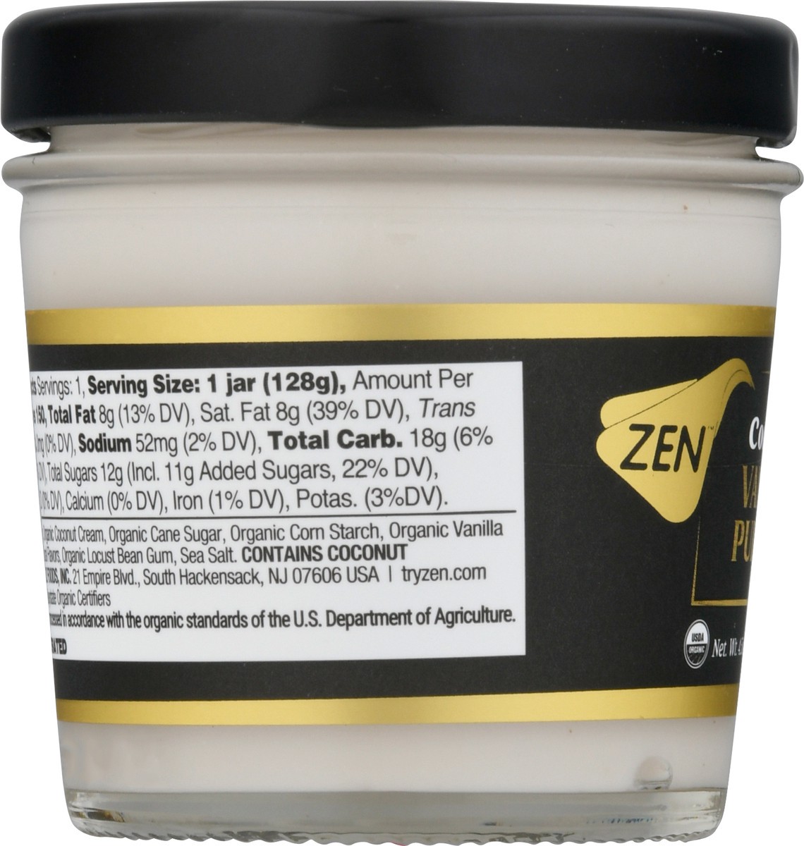 slide 3 of 13, Zen Vanilla Coconut Milk Pudding, 4.5 oz