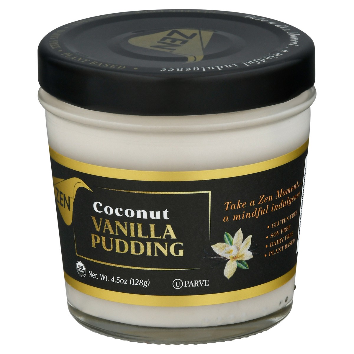 slide 13 of 13, Zen Vanilla Coconut Milk Pudding, 4.5 oz