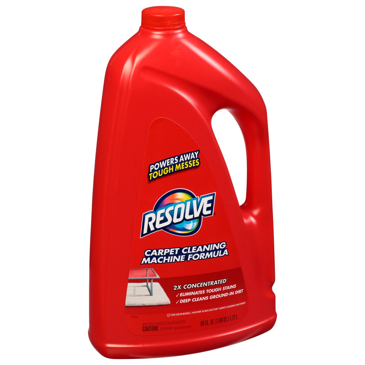 slide 12 of 12, Resolve Machine Formula Carpet Cleaning 60 oz, 60 oz