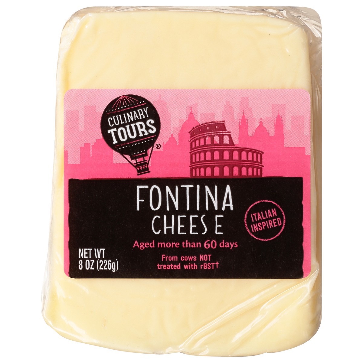slide 9 of 16, Culinary Tours Fontina Cheese 8 oz, 8 oz