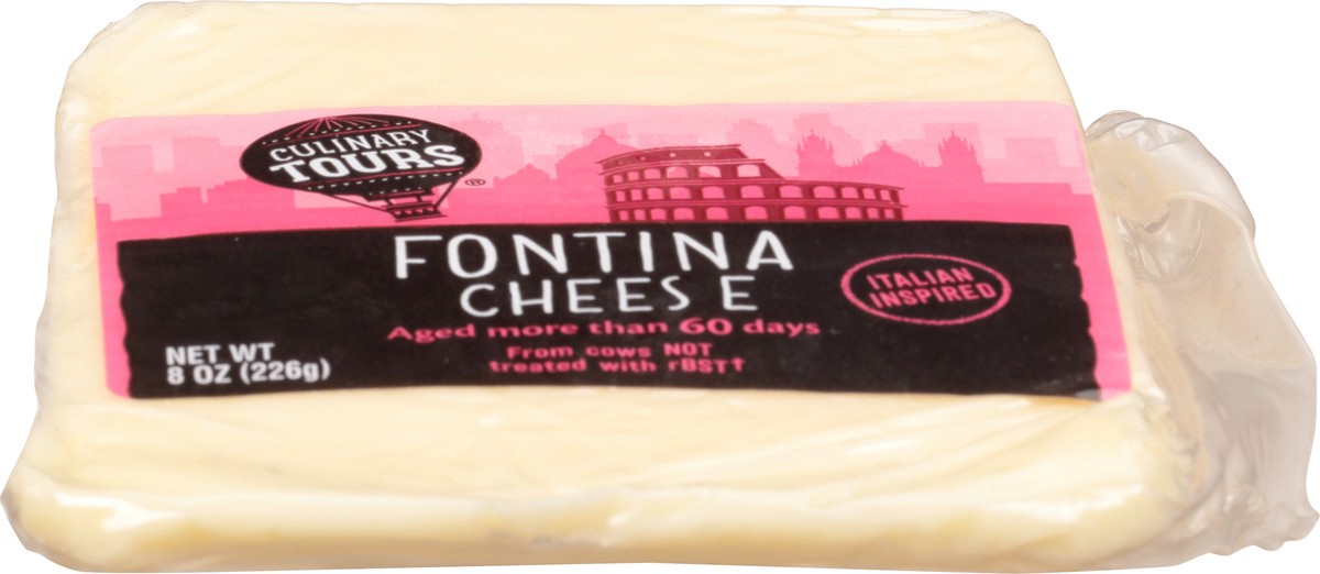 slide 2 of 16, Culinary Tours Fontina Cheese 8 oz, 8 oz