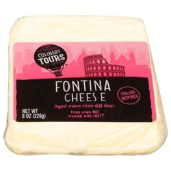 Culinary Tours Fontina Cheese 8 oz