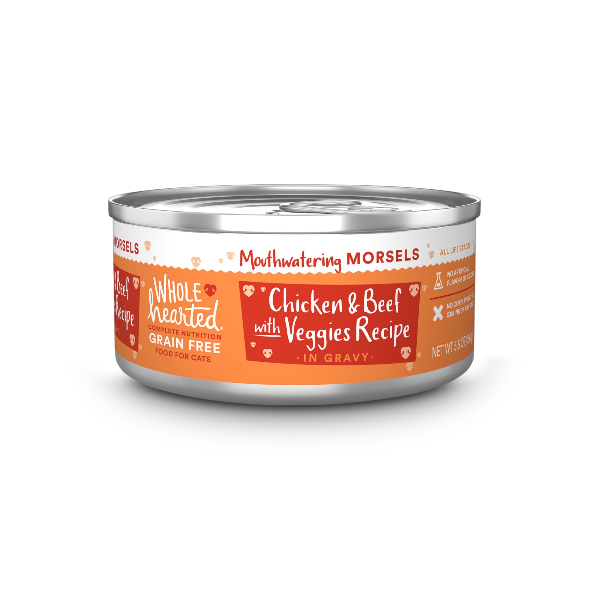 slide 1 of 1, WholeHearted Whd-Cat 5.5Z Chkn&Bf&Veg Mrsl, 1 ct