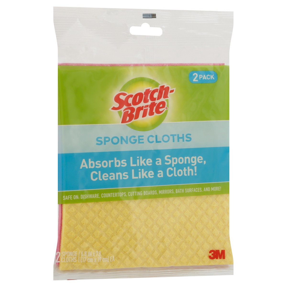 slide 2 of 9, Scotch-Brite Scotch Brite Sponge Cloths, 2 ct