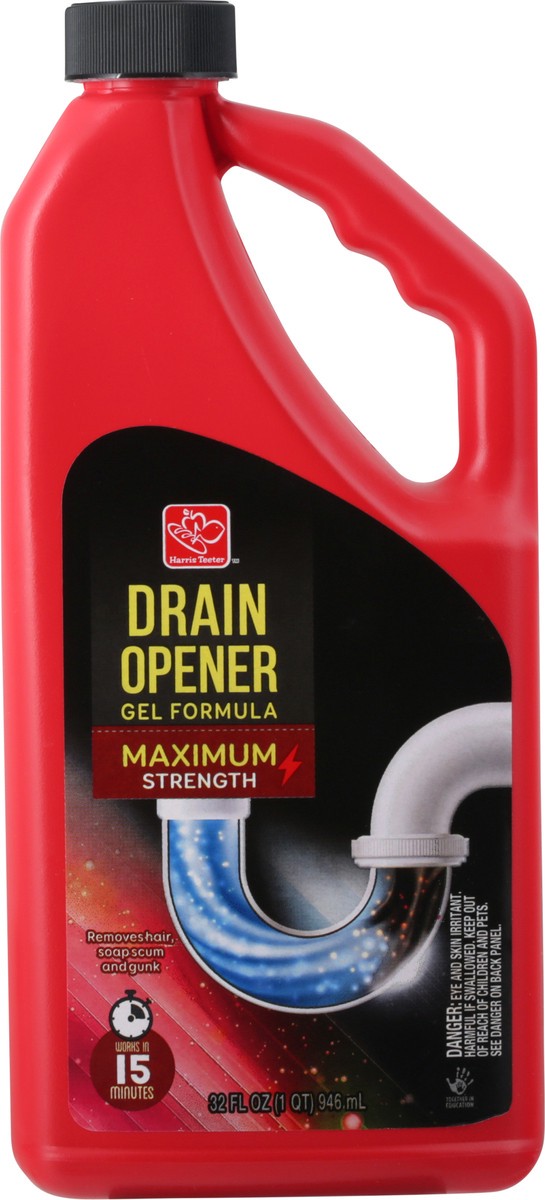 slide 4 of 9, Harris Teeter yourhome Drain Opener Gel, 32 fl oz