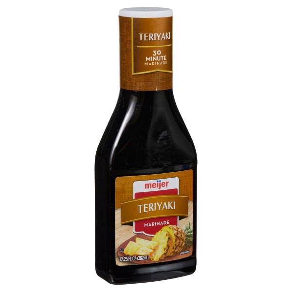 slide 4 of 29, Meijer Teriyaki Marinade, 12.25 oz