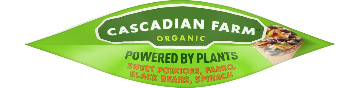 slide 8 of 9, Cascadian Farm Organic Powered By Plants Frozen Vegetables – Sweet Potatoes, Farro, Black Beans and Spinach, 24 oz., 24 oz