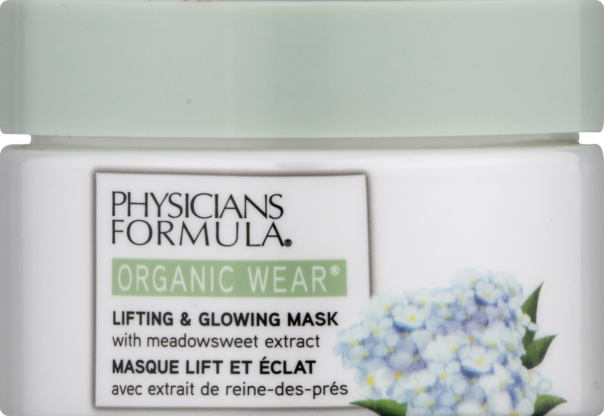 slide 7 of 9, Physicians Formula Organic Wear Lifting & Glowing Mask, 1 oz