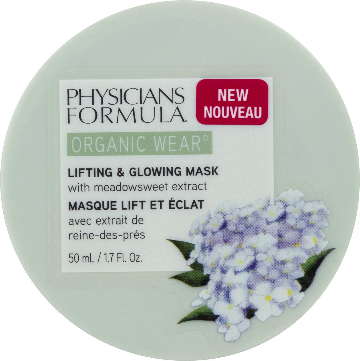 slide 8 of 9, Physicians Formula Organic Wear Lifting & Glowing Mask, 1 oz