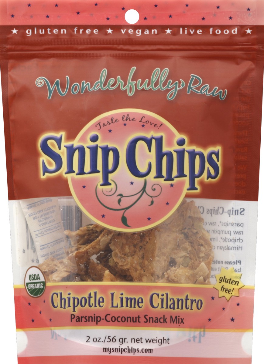 slide 1 of 4, Snip Chips Snack Mix 2 oz, 2 oz