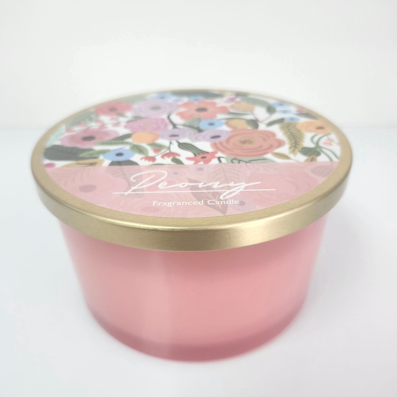 slide 1 of 1, Universal Candle Company Universal Candle Co. Tinted Glass Candle, Lilac, 14 Oz, 14 oz