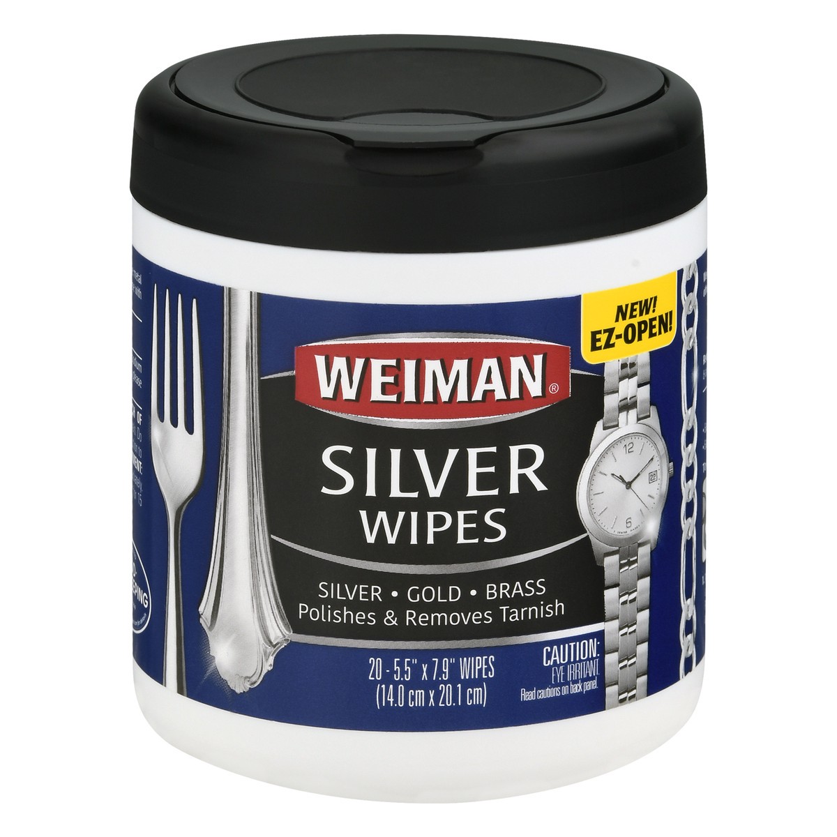 slide 1 of 10, Weiman Silver Wipes 20 ea, 20 ct