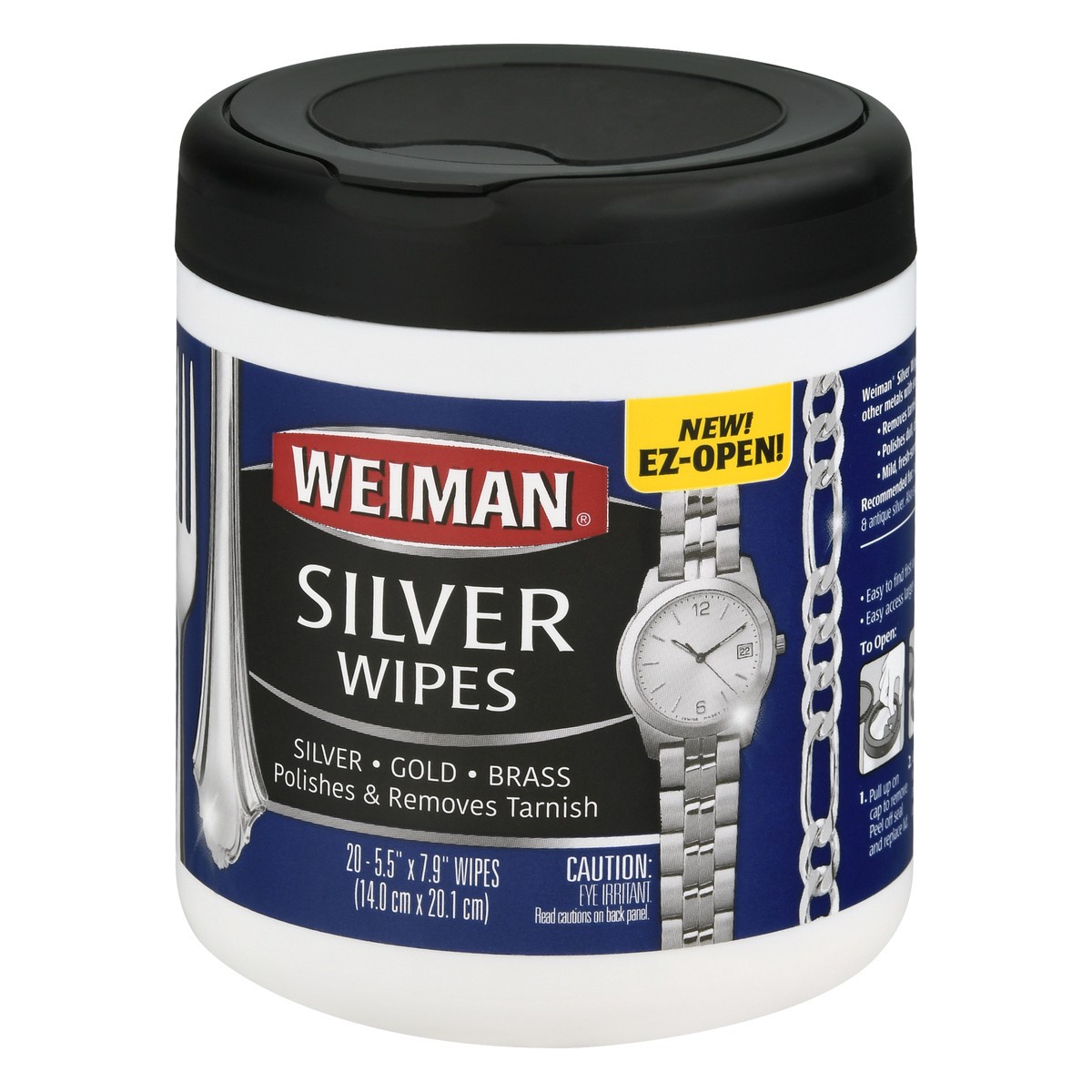 slide 9 of 10, Weiman Silver Wipes 20 ea, 20 ct