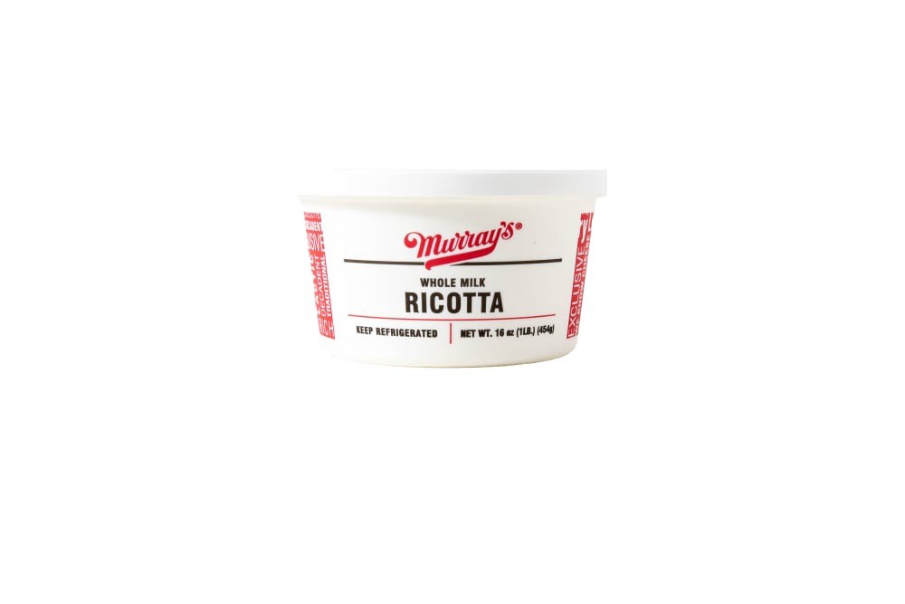 slide 2 of 3, Murray's Whole Milk Ricotta Cheese, 1 lb