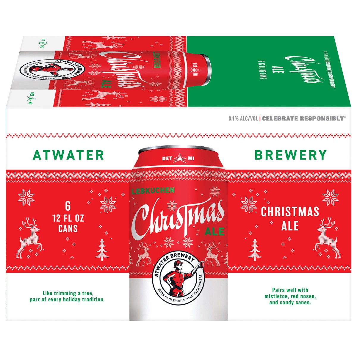 slide 1 of 9, Atwater Whango 6 Pack 12 oz Aluminum Can 4.9% ABV, 12 fl oz