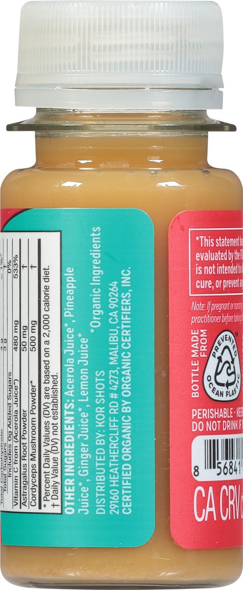 slide 5 of 9, Kor Shots Immune + Acerola/Cordyceps 1.7 fl oz, 1.7 fl oz