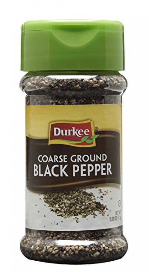 slide 1 of 1, Durkee Coarse Black Pepper, 2 oz