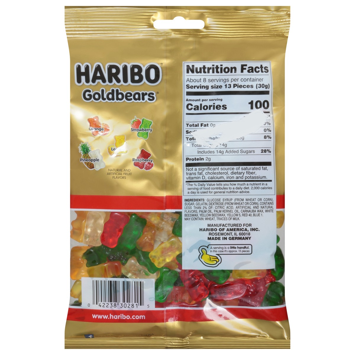 slide 6 of 14, Haribo Goldbears Gummi Candy Share Size 8 oz, 8 oz