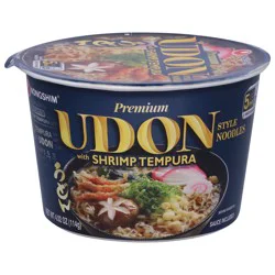 Nongshim Premium Udon With Shrimp Tempura Noodles