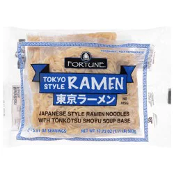 Fortune Tokyo Style Japanese Ramen Noodles with Tonkotsu Shoyu Soup Base 17.73 oz
