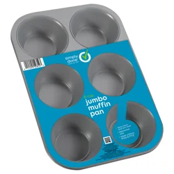 Simply Done 6 Cup Muffin Pan Jumbo 1 ea