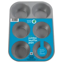 Simply Done 6 Cup Muffin Pan Jumbo 1 ea