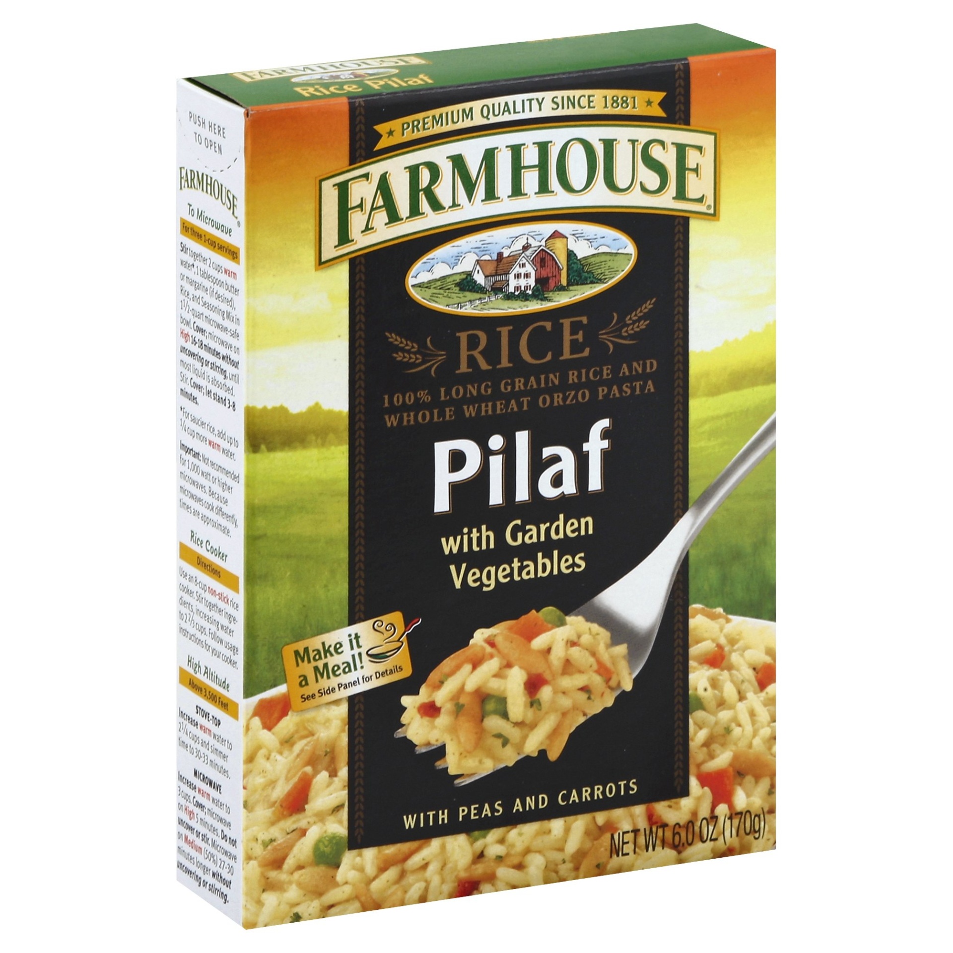 slide 1 of 4, Farmhouse Rice Pilaf With Garden Vegetables, 6 oz