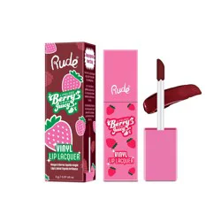 Rude Cosmetics Juicy Vinyl Lip Lacquer - Cocoa Berry