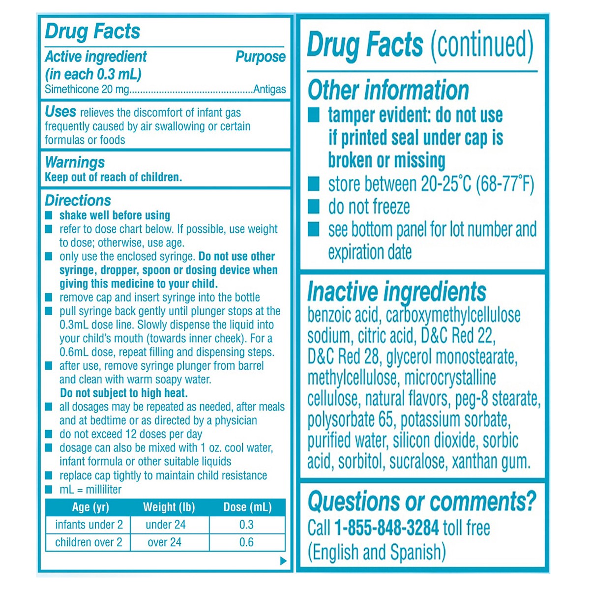 slide 9 of 12, Mylicon Infants Gas Relief, Original Drops, 0.5 oz