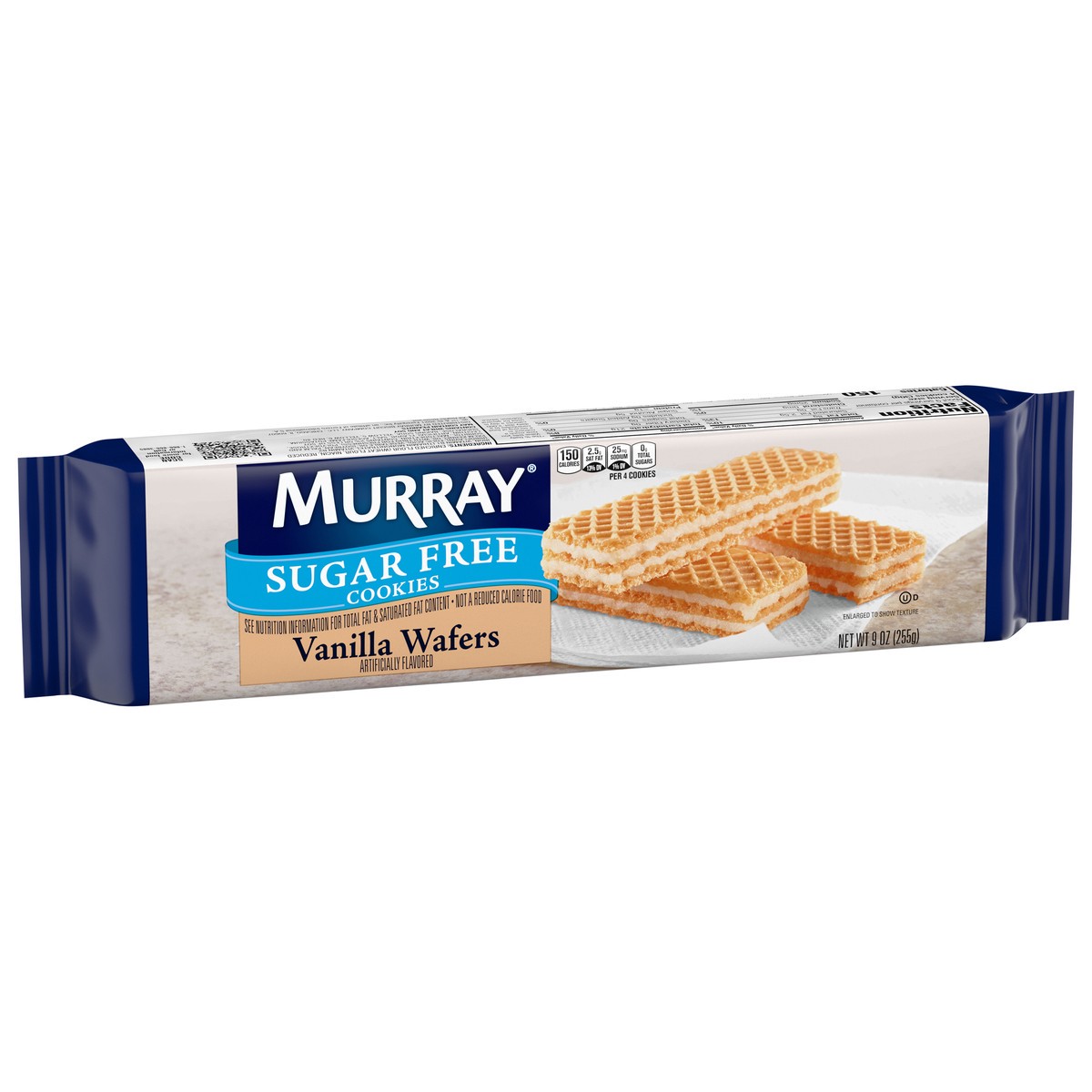 slide 3 of 9, Murray Sugar Free Vanilla Wafers Cookies 1 9 oz, 9 oz