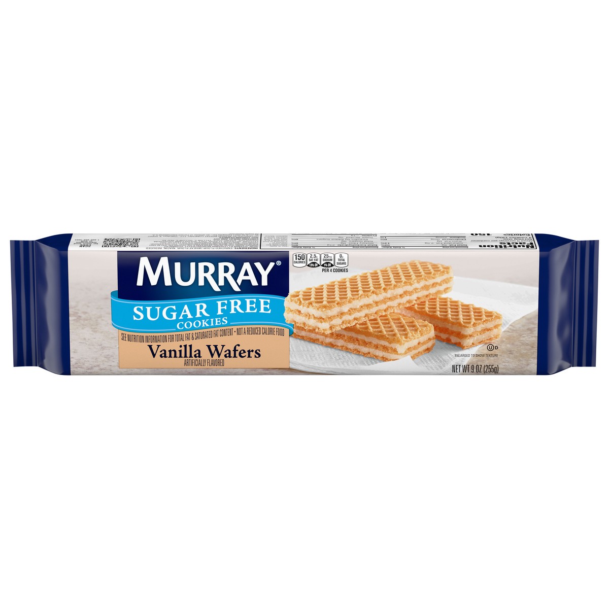 slide 1 of 9, Murray Sugar Free Vanilla Wafers Cookies 1 9 oz, 9 oz