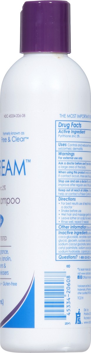 slide 10 of 15, Vanicream Dandruff Shampoo for Sensitive Skin 8 fl oz, 8 fl oz