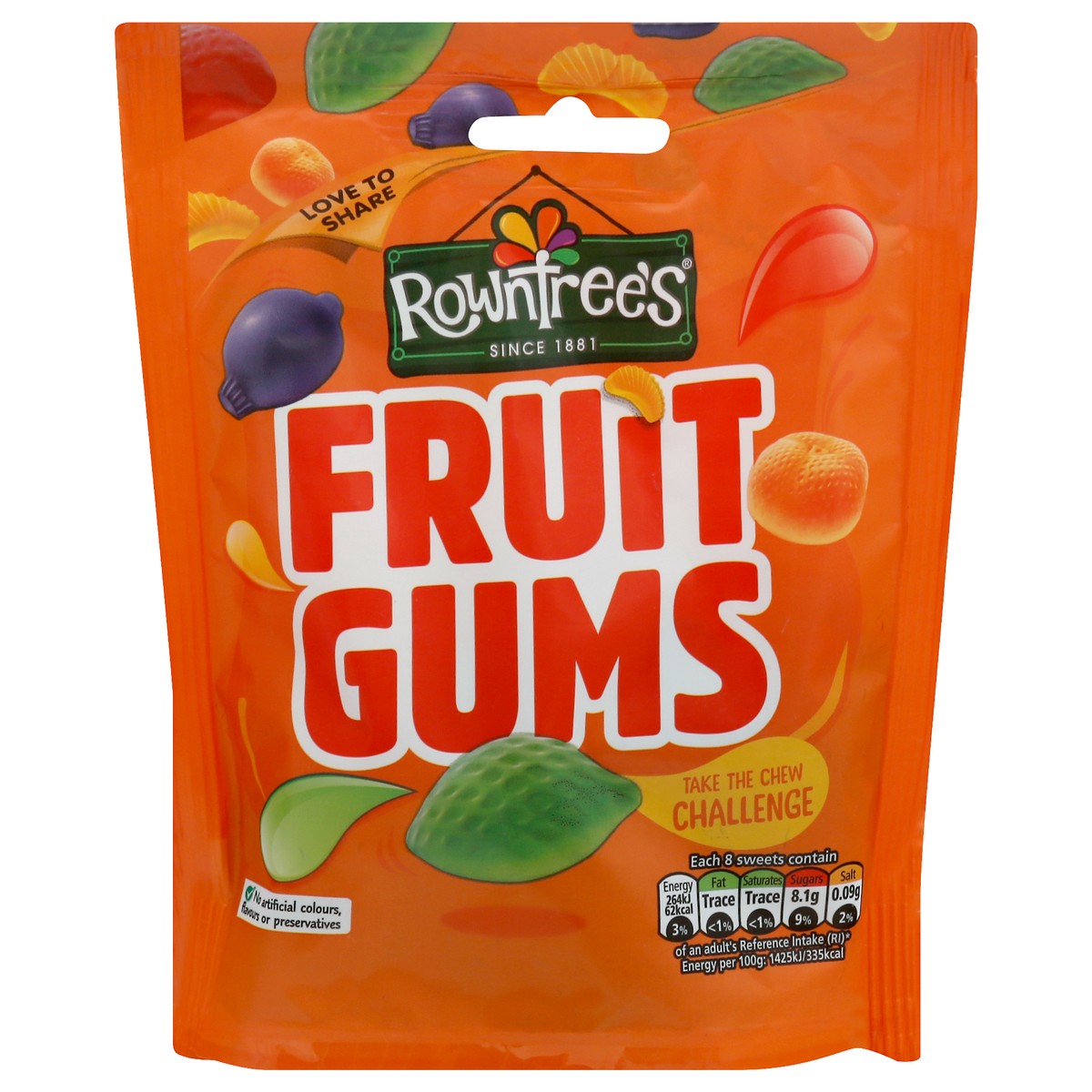 slide 1 of 10, Rowntree's Fruit Gums 5.3 oz, 5.3 oz