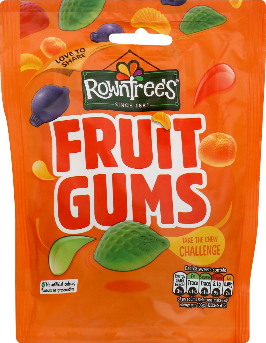 slide 2 of 10, Rowntree's Fruit Gums 5.3 oz, 5.3 oz